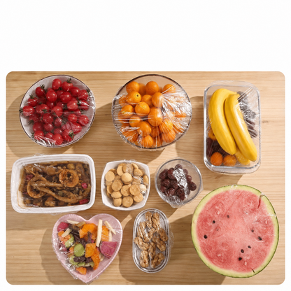 Housses Alimentaires Réutilisables - Conservez vos Aliments 2x Plus Longtemps