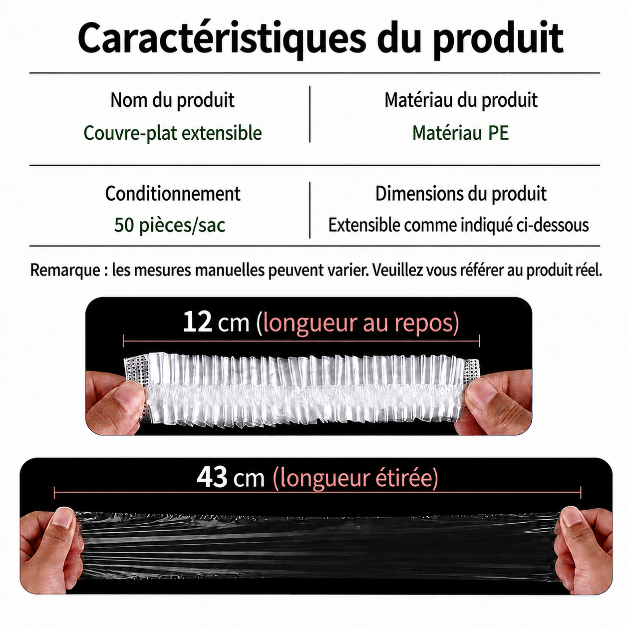 Housses Alimentaires Réutilisables - Conservez vos Aliments 2x Plus Longtemps