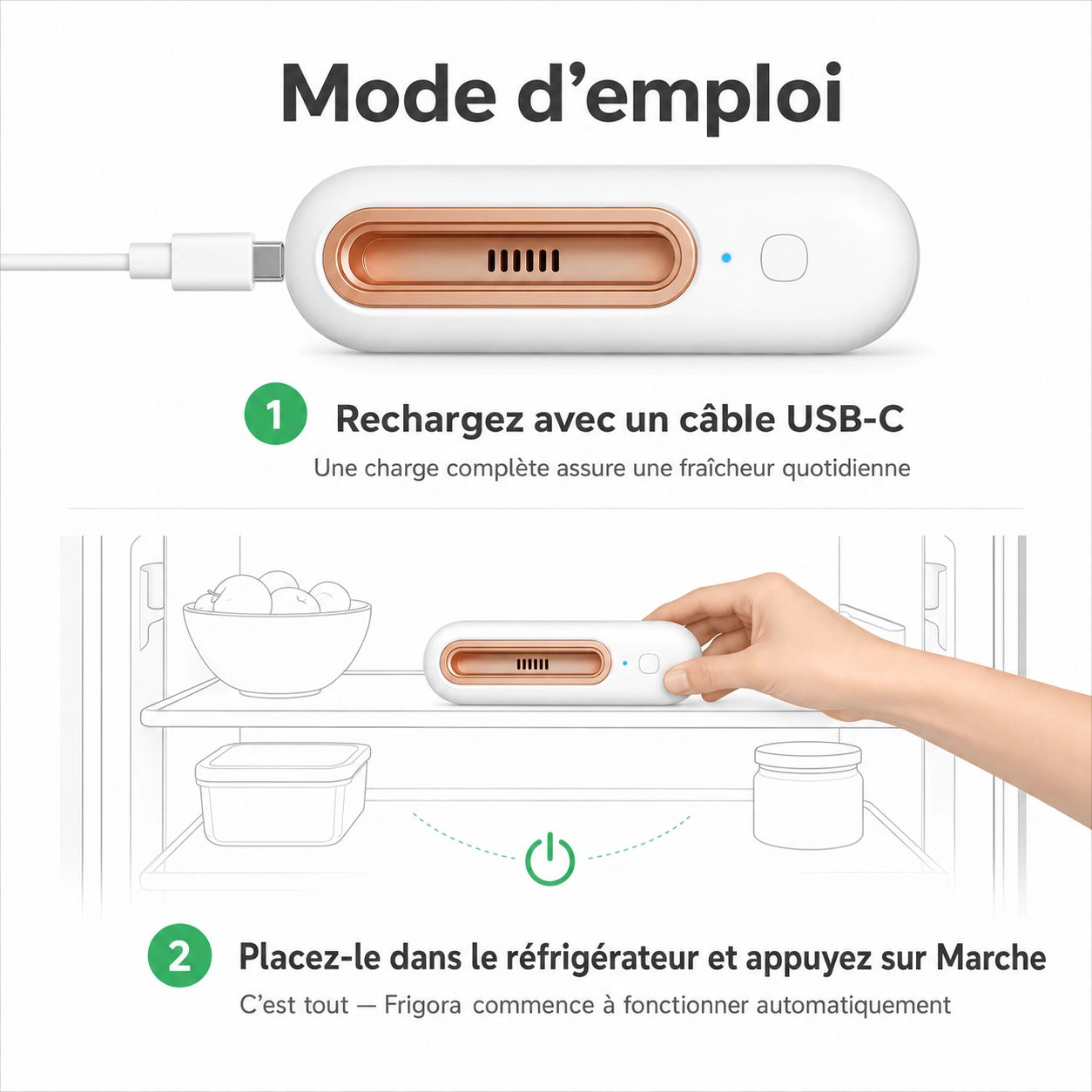 Frigora™ – Gardez vos aliments frais 4x plus longtemps
