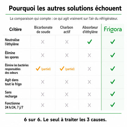 Frigora™ – Gardez vos aliments frais 4x plus longtemps