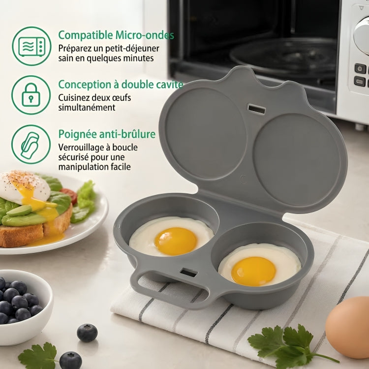 Frigora™ – Pocheur d'Œufs Micro-Ondes